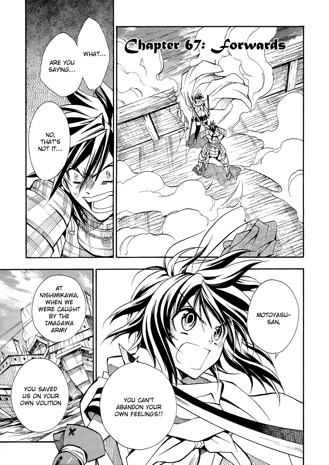 Sengoku Strays - Vol.14 Chapter 67: Forwards