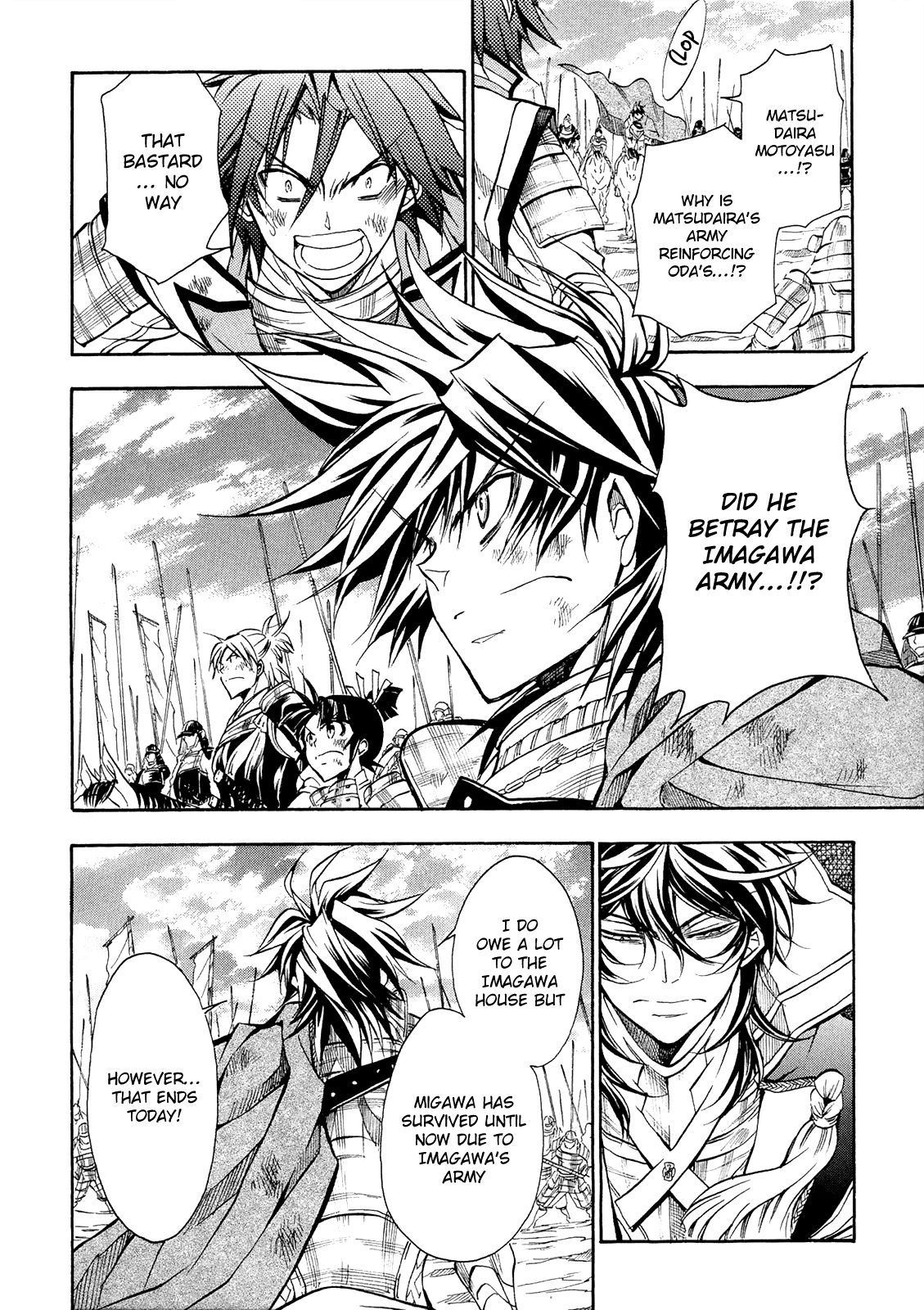 Sengoku Strays - Vol.15 Chapter 72: Assemble At Okehazama