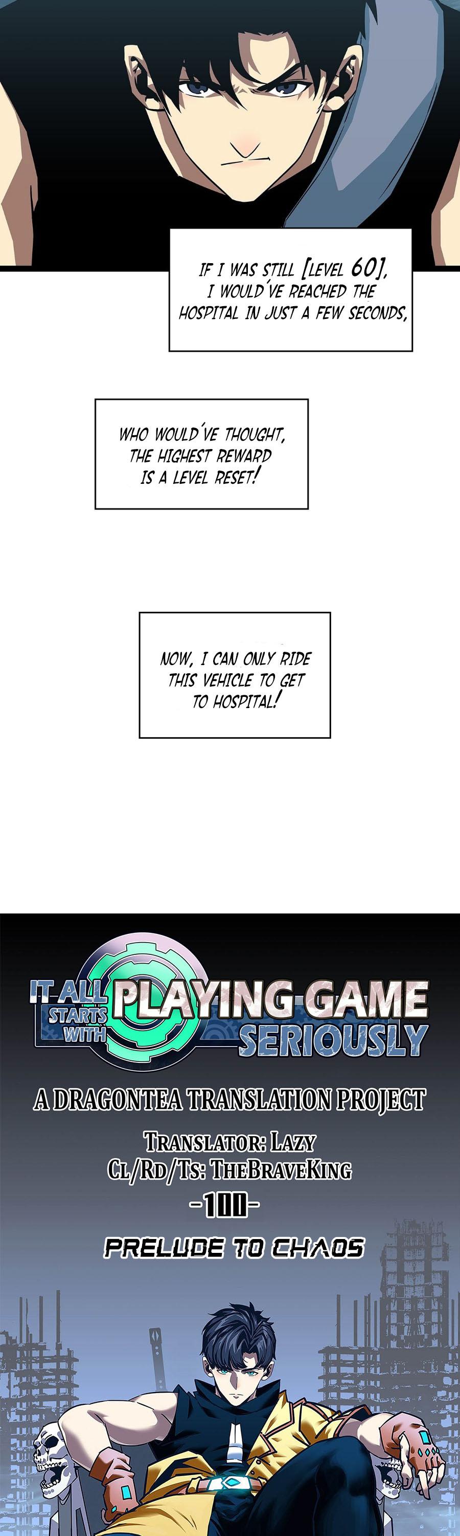 It All Starts With Playing Game Seriously - Chapter 100