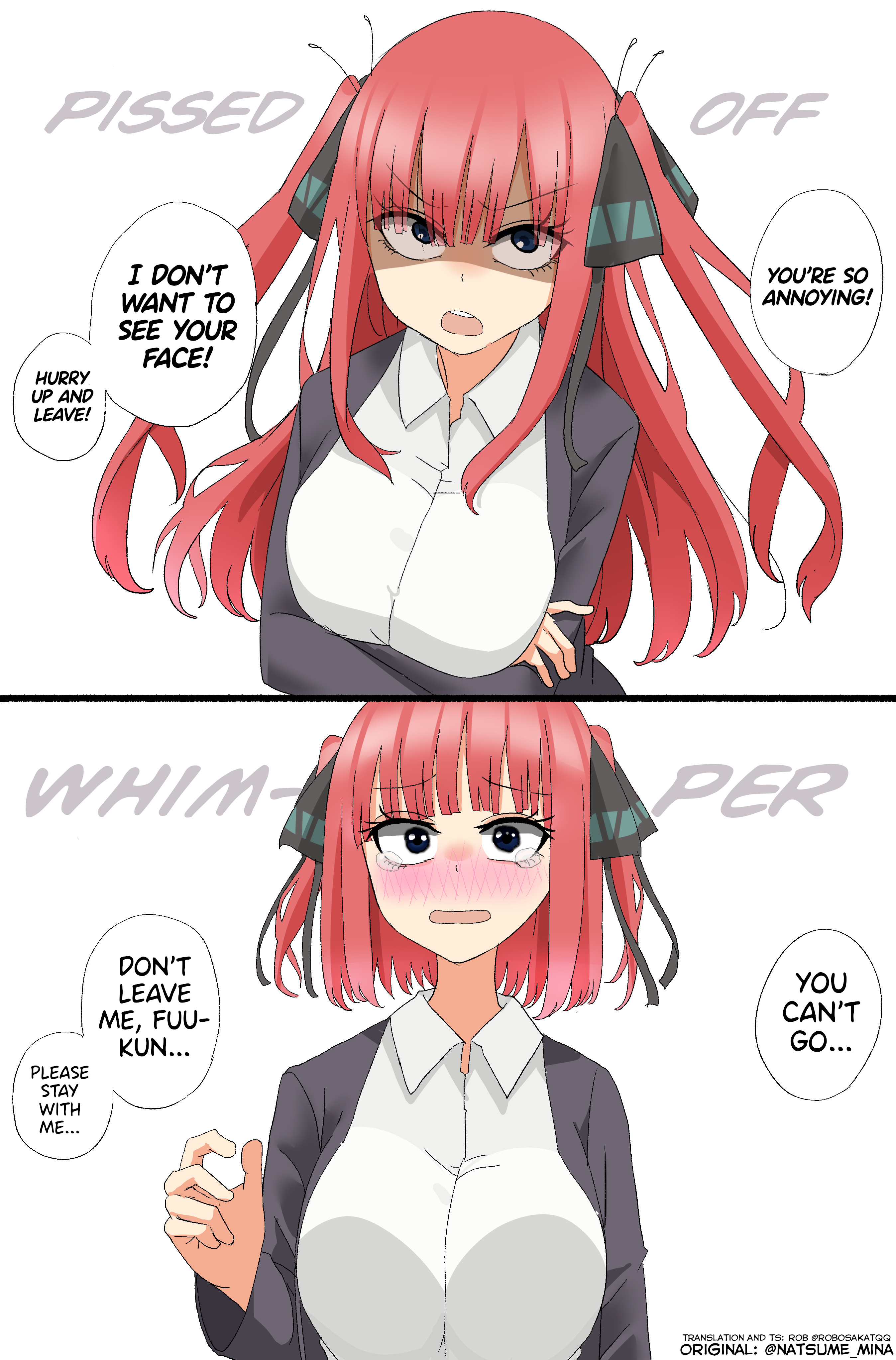 5Toubun No Hanayome - Current And Previous Nino Comparison (Doujinshi) - Chapter 1