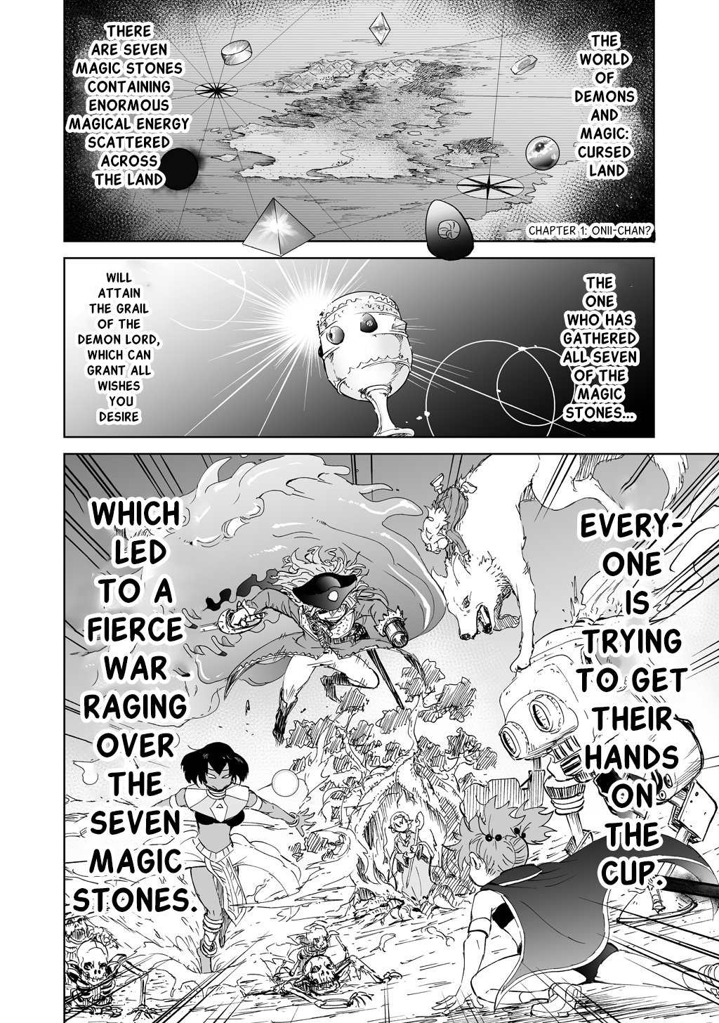 When I Went To Another World, My Little Sister Was Already Reigning As The Demon Lord - Vol.1 Chapter 1: Onii-Chan?