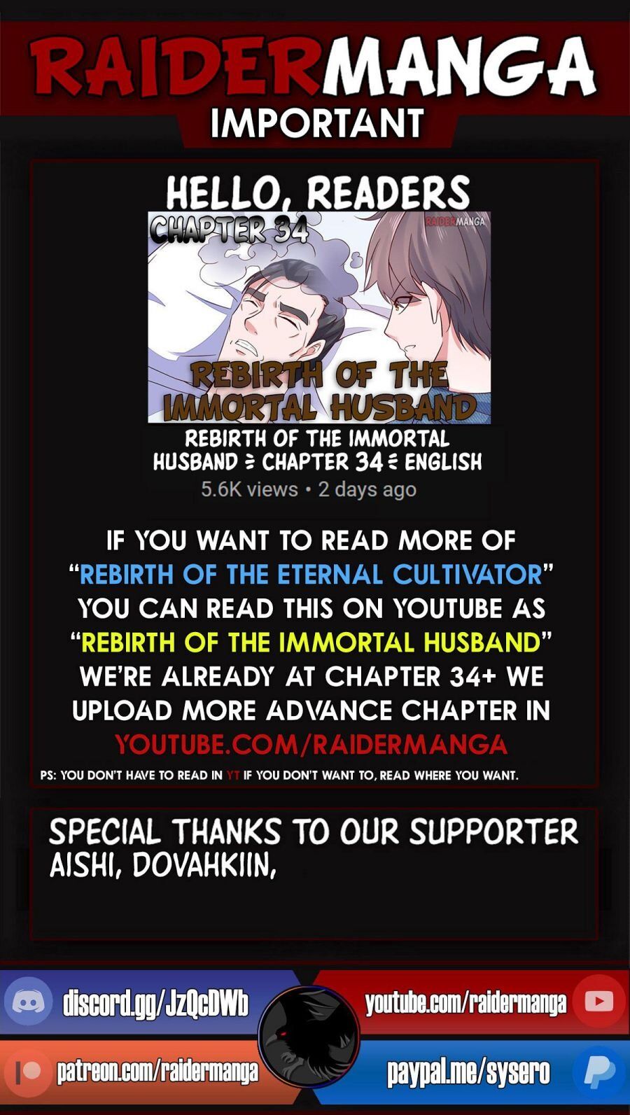 Rebirth Of The Eternal Cultivator - Chapter 29