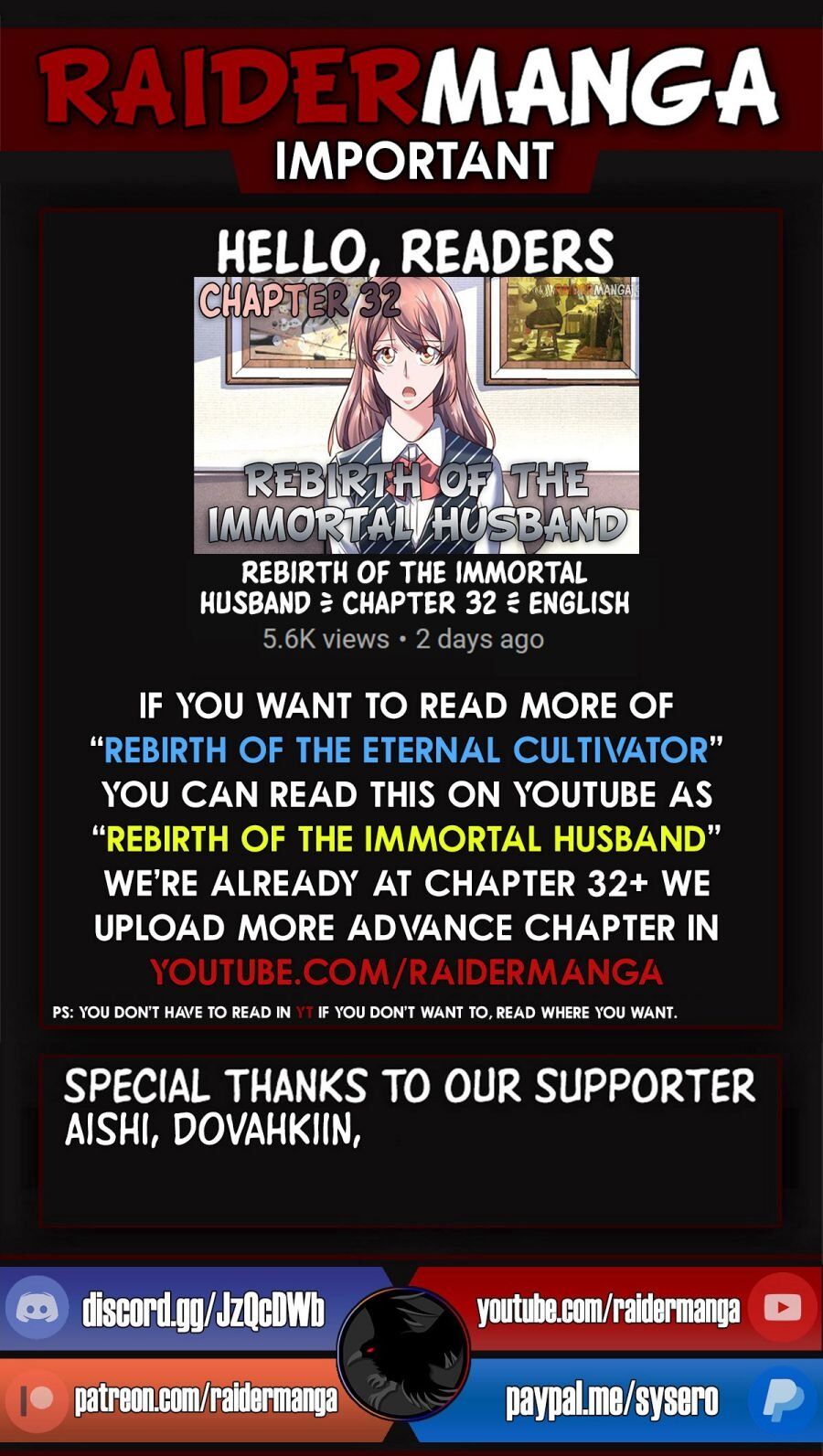 Rebirth Of The Eternal Cultivator - Chapter 27