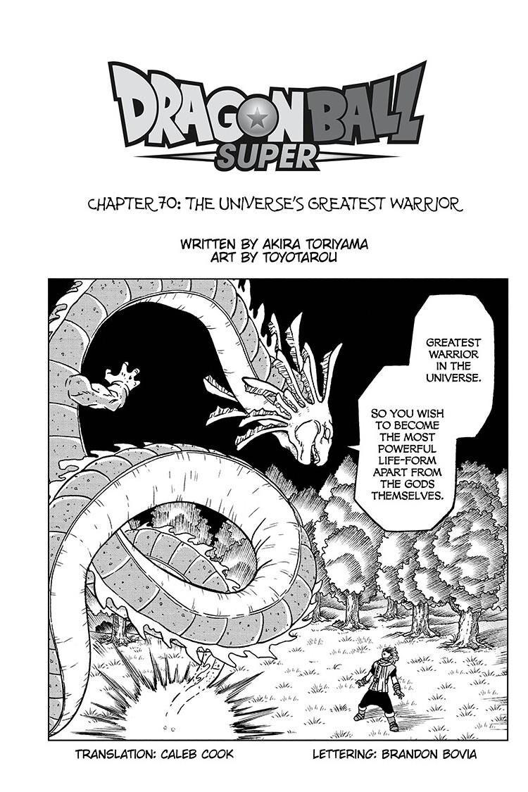 Dragon Ball Super - Chapter 70