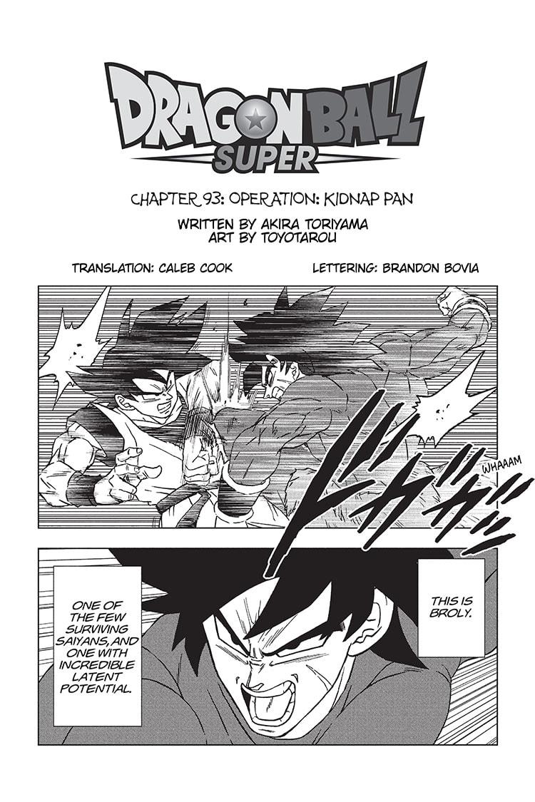 Dragon Ball Super - Chapter 93