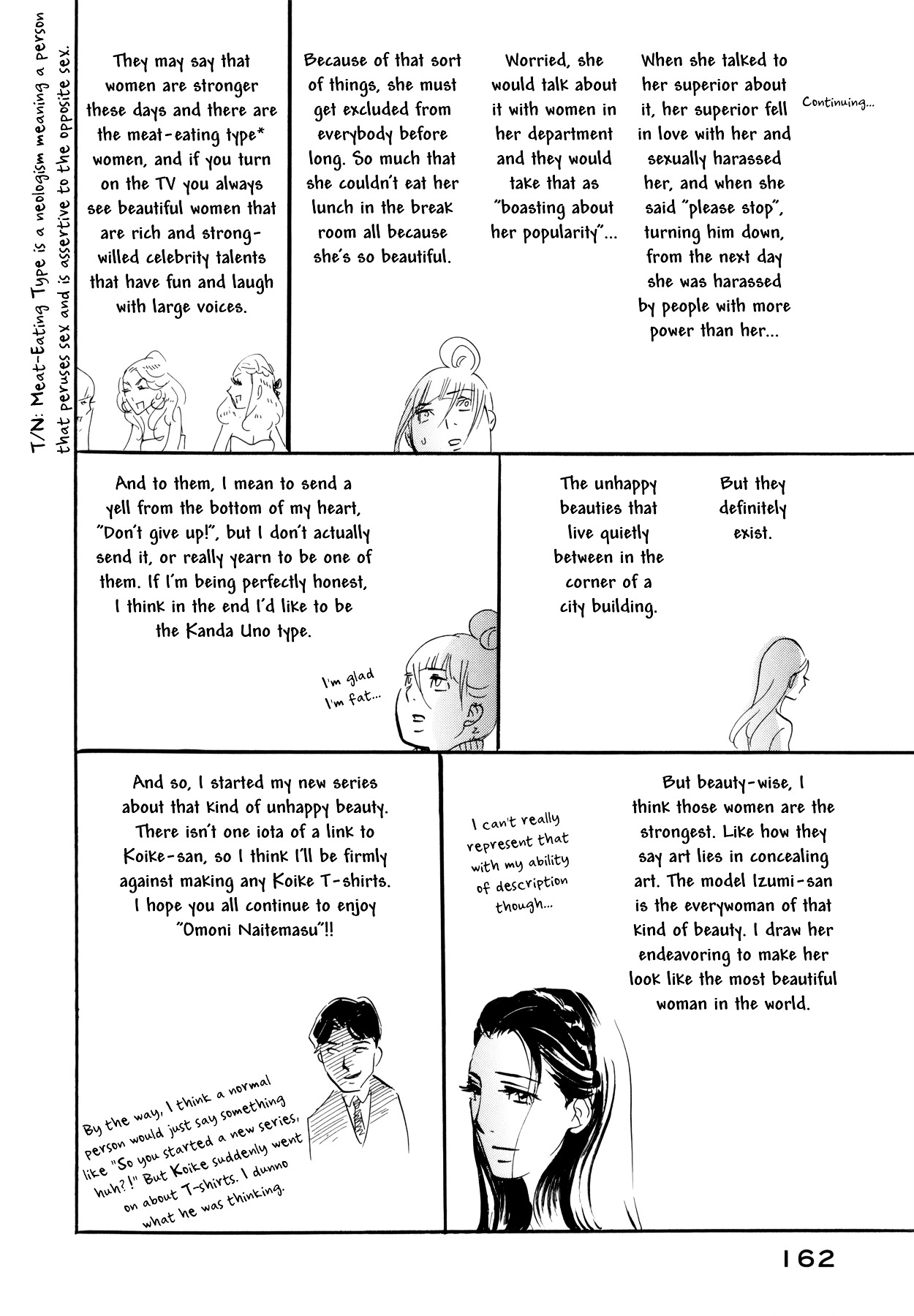 100 Miles - Vol.1 Chapter 11.5 : Omake Manga -- "My Thoughts On Unhappy Beauties"