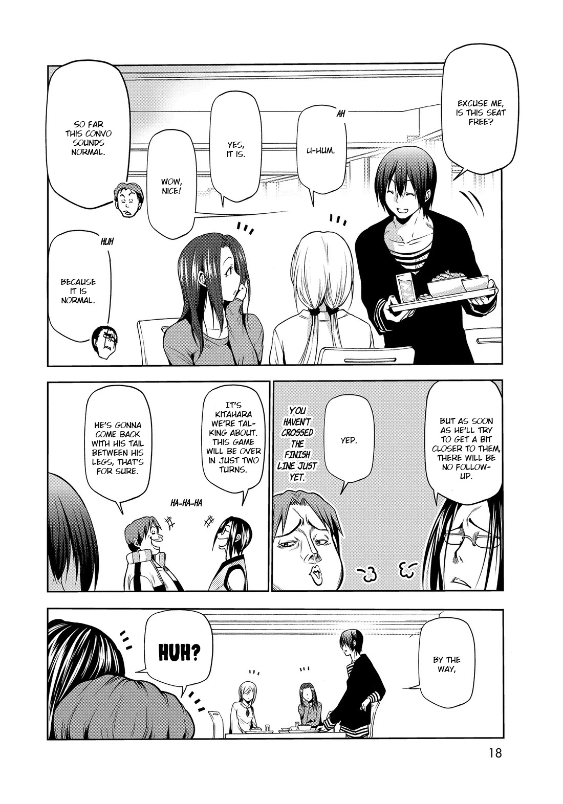 Grand Blue - Chapter 62.5: Cafeteria 1