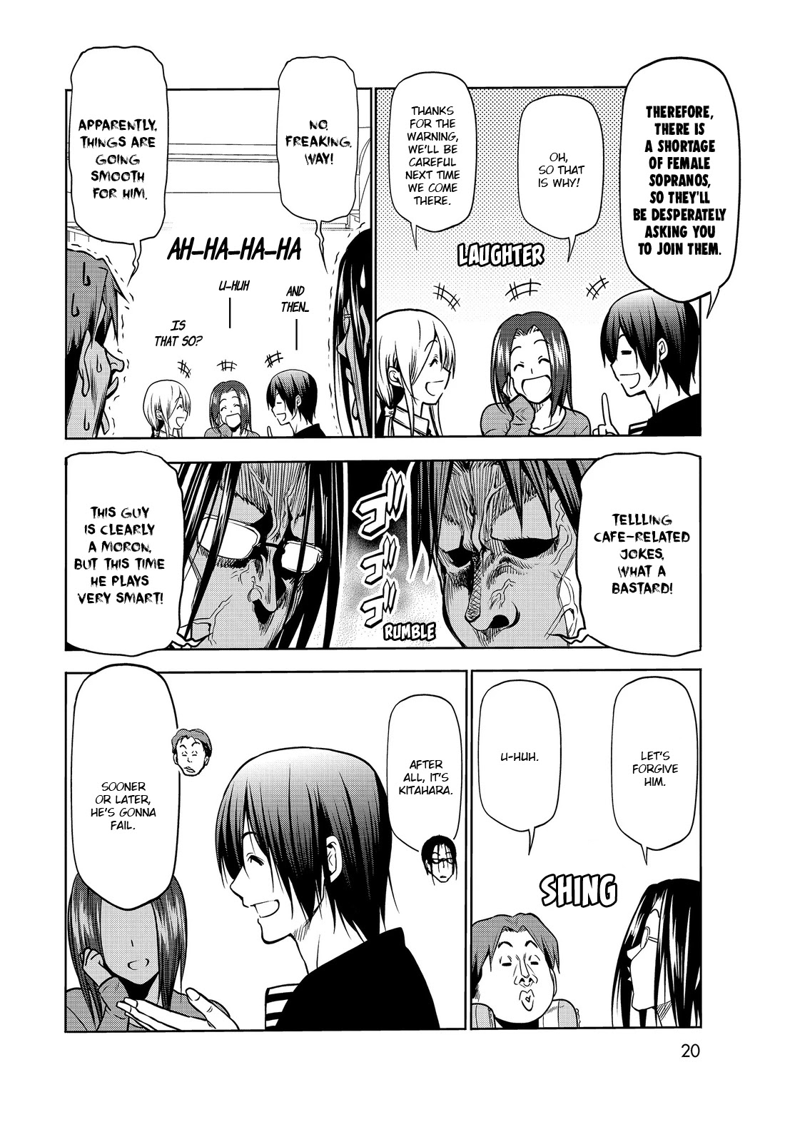 Grand Blue - Chapter 62.5: Cafeteria 1