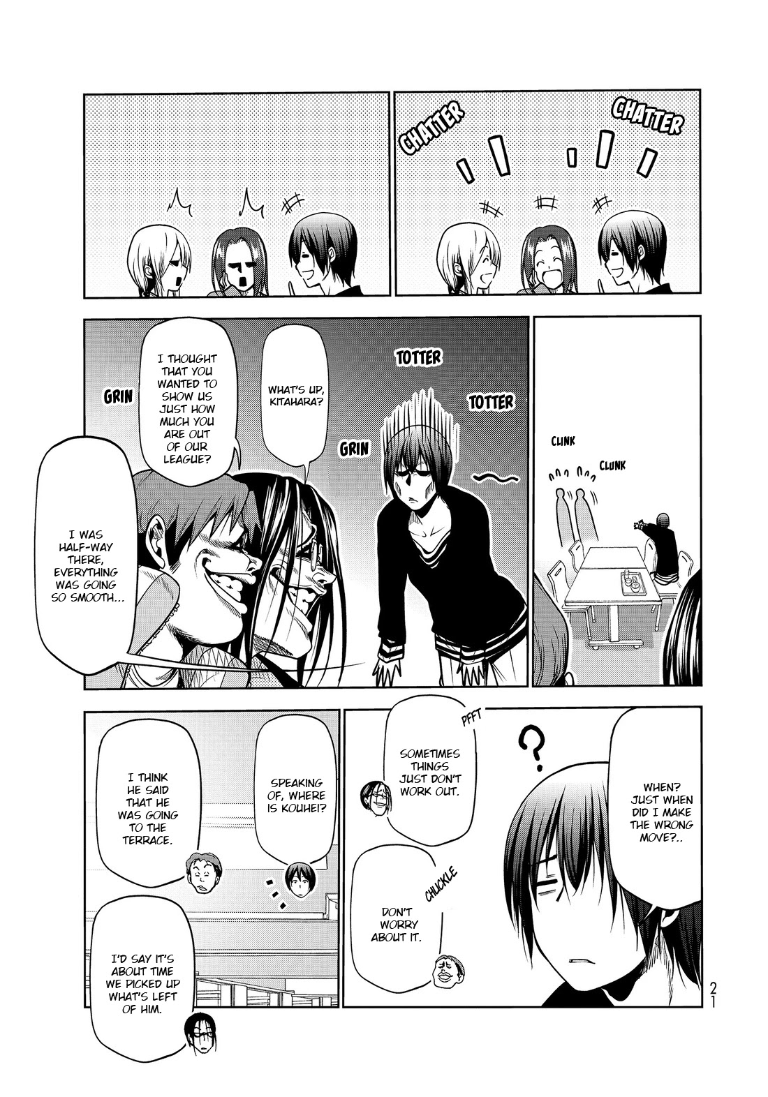 Grand Blue - Chapter 62.5: Cafeteria 1