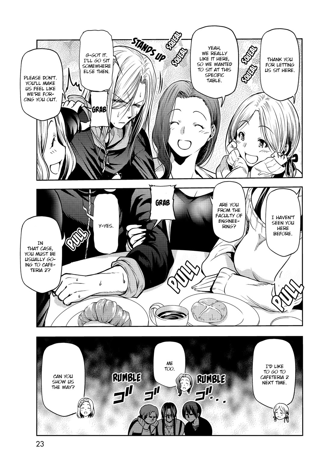 Grand Blue - Chapter 62.5: Cafeteria 1