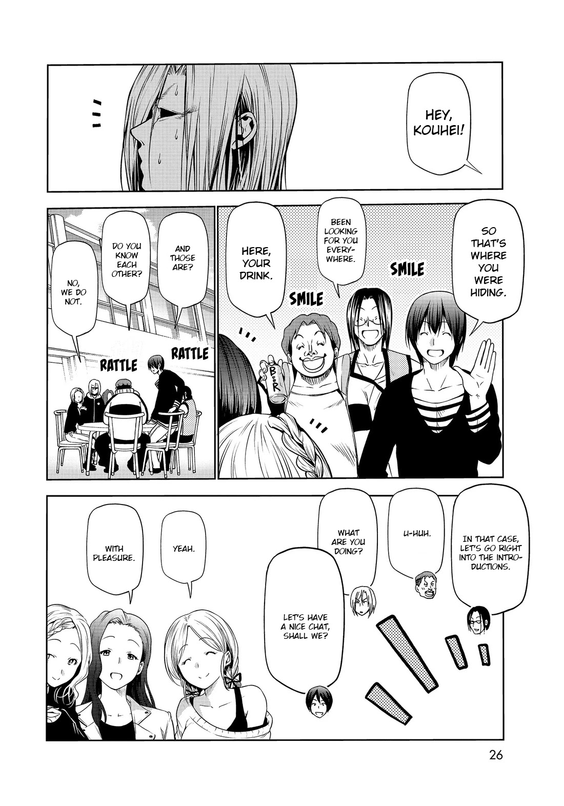 Grand Blue - Chapter 62.5: Cafeteria 1