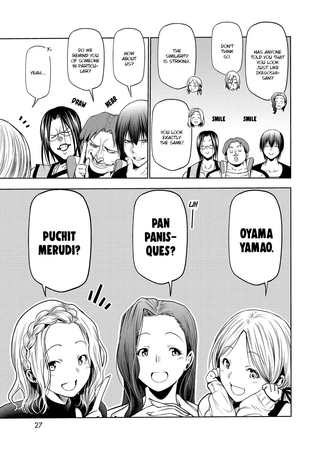 Grand Blue - Chapter 62.5: Cafeteria 1