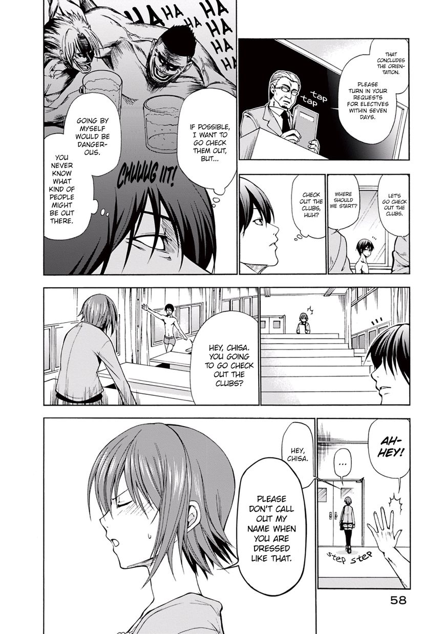 Grand Blue - Chapter 2 : Welcoming Party