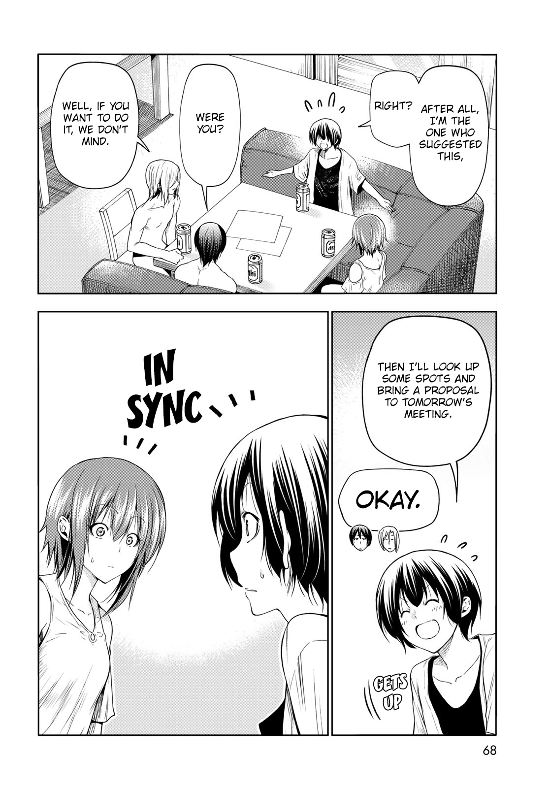 Grand Blue - Chapter 80.1: Advance!