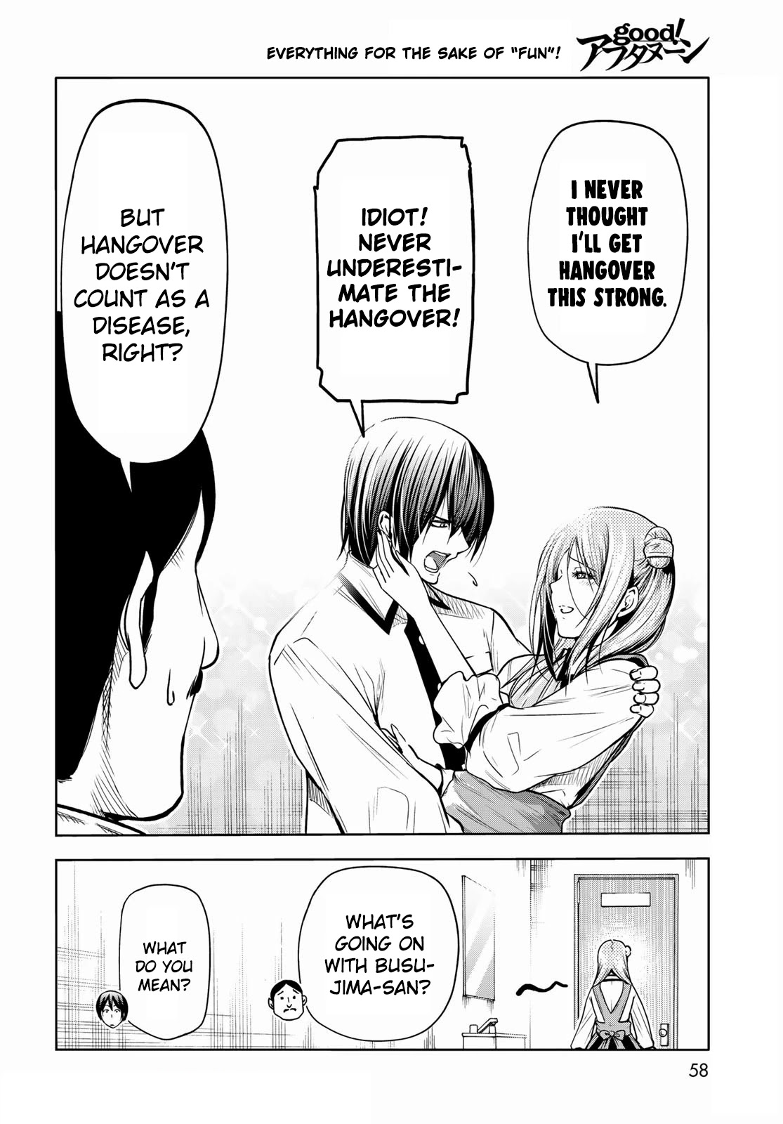 Grand Blue - Chapter 71: Late-Night Calisthenics