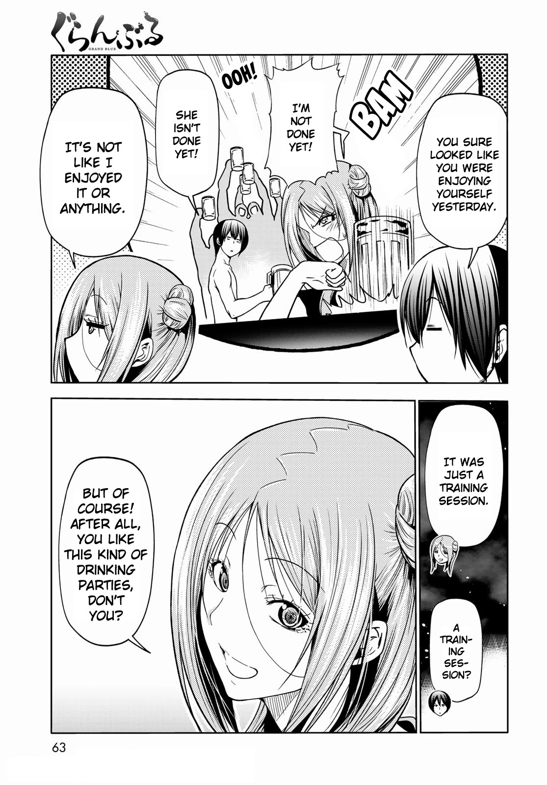 Grand Blue - Chapter 71: Late-Night Calisthenics