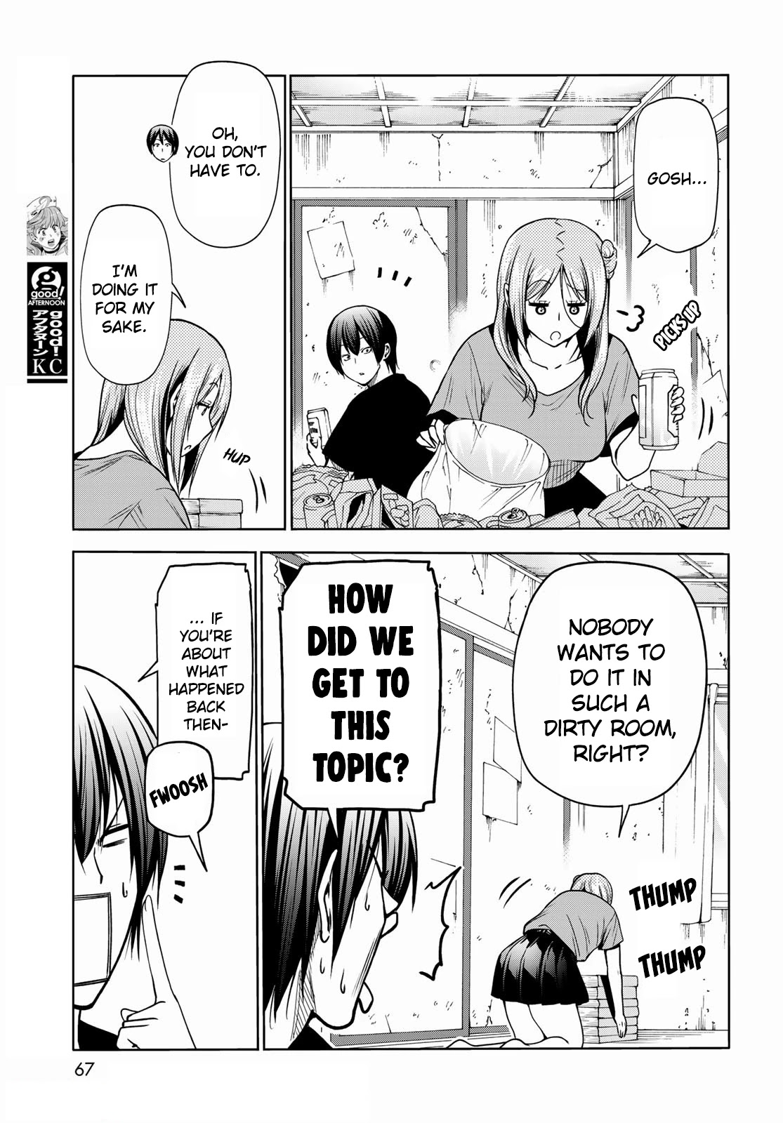 Grand Blue - Chapter 71: Late-Night Calisthenics