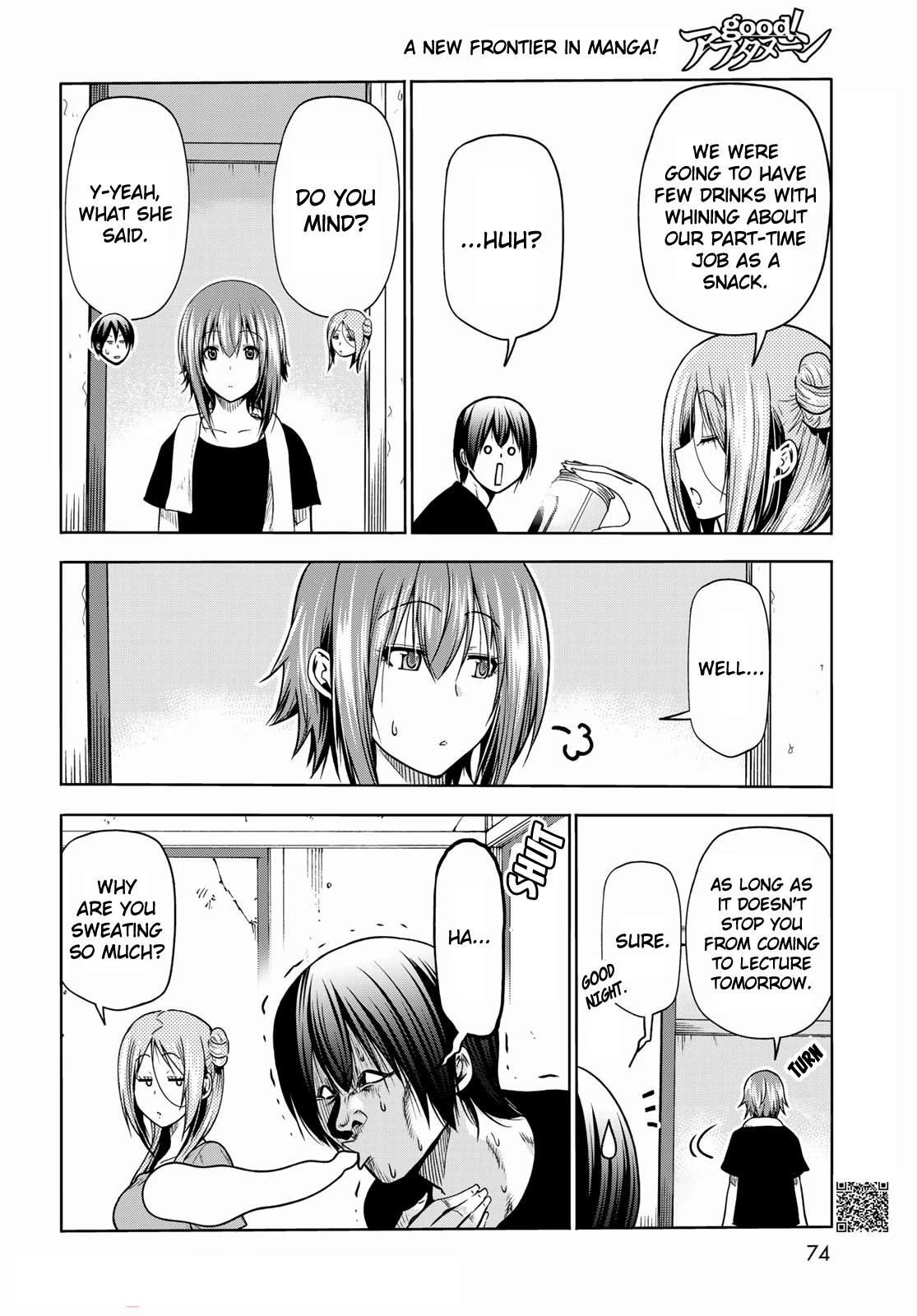 Grand Blue - Chapter 71: Late-Night Calisthenics