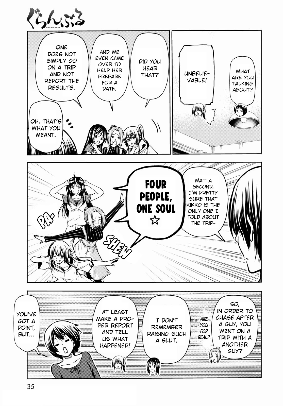 Grand Blue - Chapter 72: Sadness, Another Round