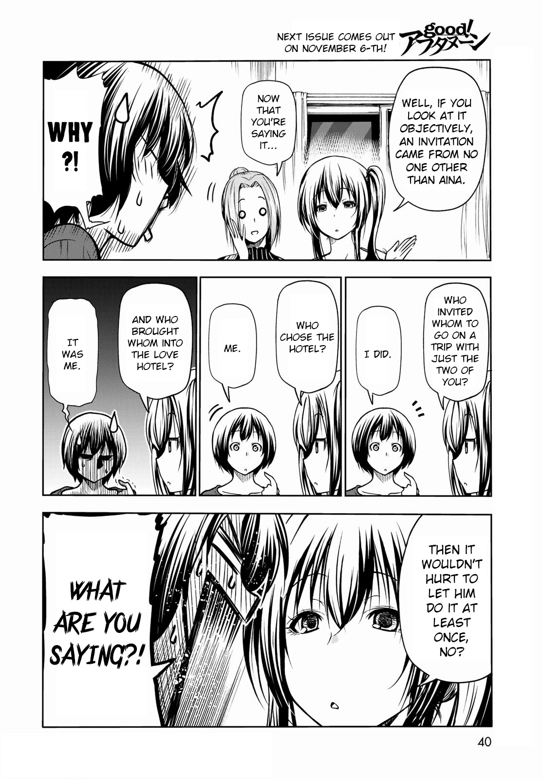 Grand Blue - Chapter 72: Sadness, Another Round