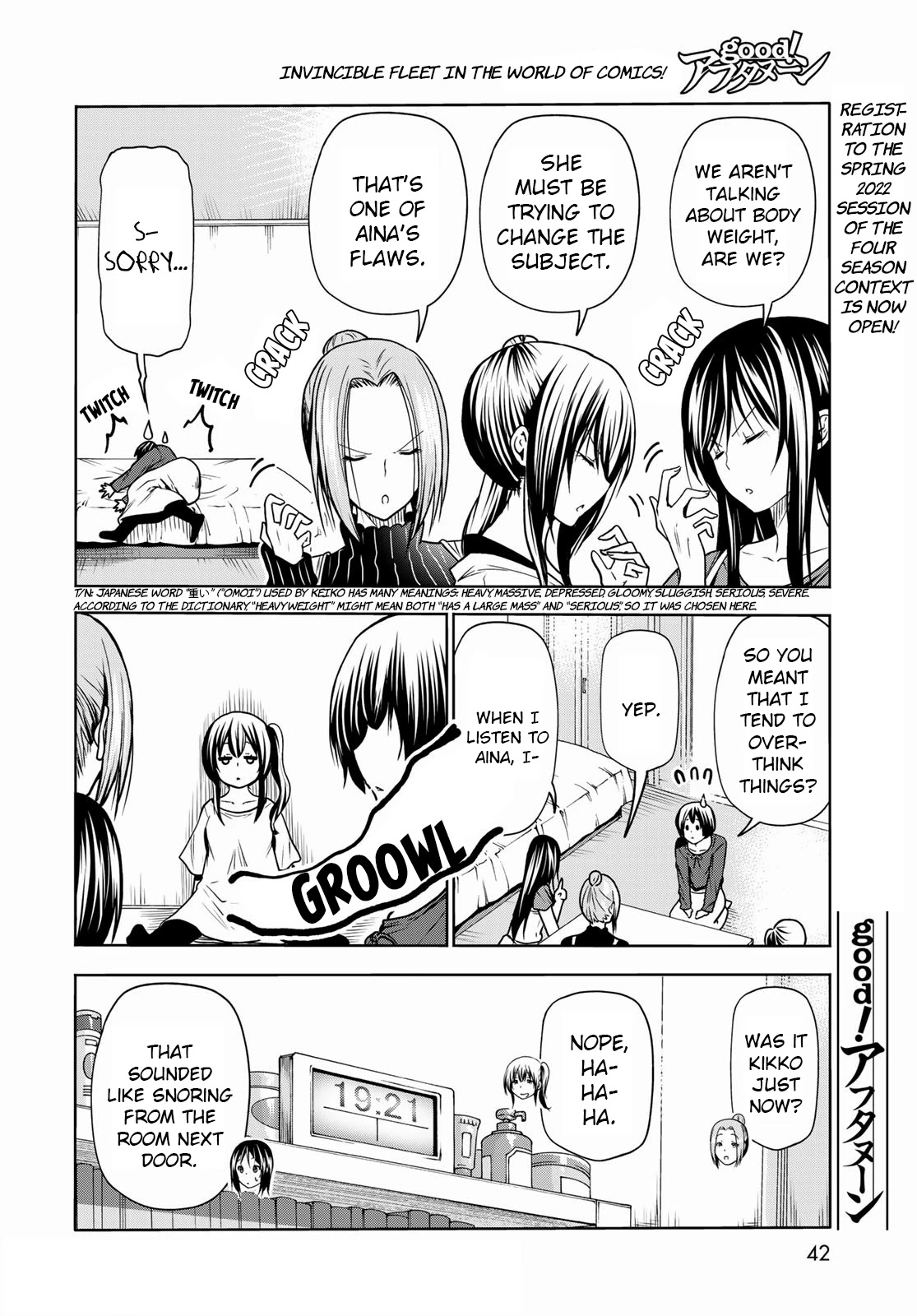 Grand Blue - Chapter 72: Sadness, Another Round