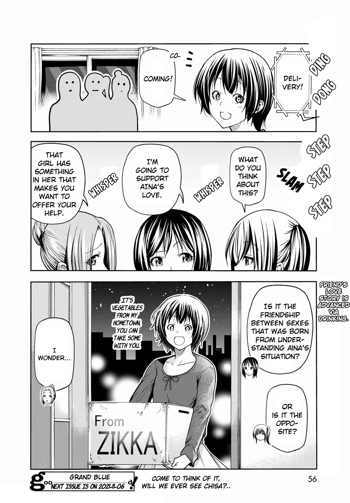 Grand Blue - Chapter 72: Sadness, Another Round