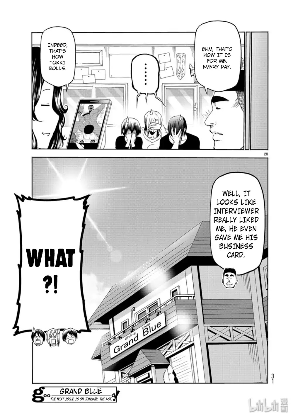 Grand Blue - Chapter 58: Back To School