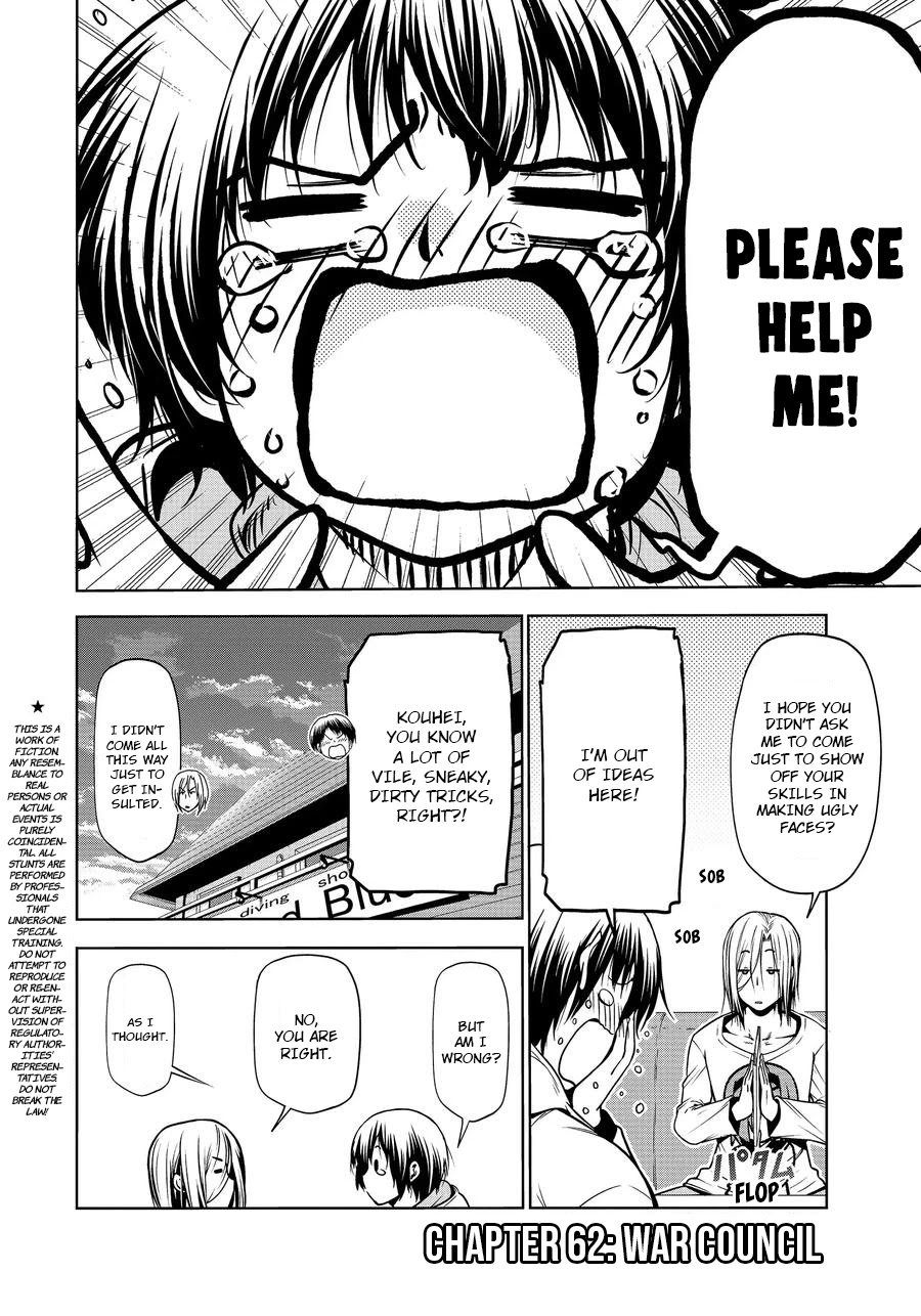 Grand Blue - Chapter 62: War Council