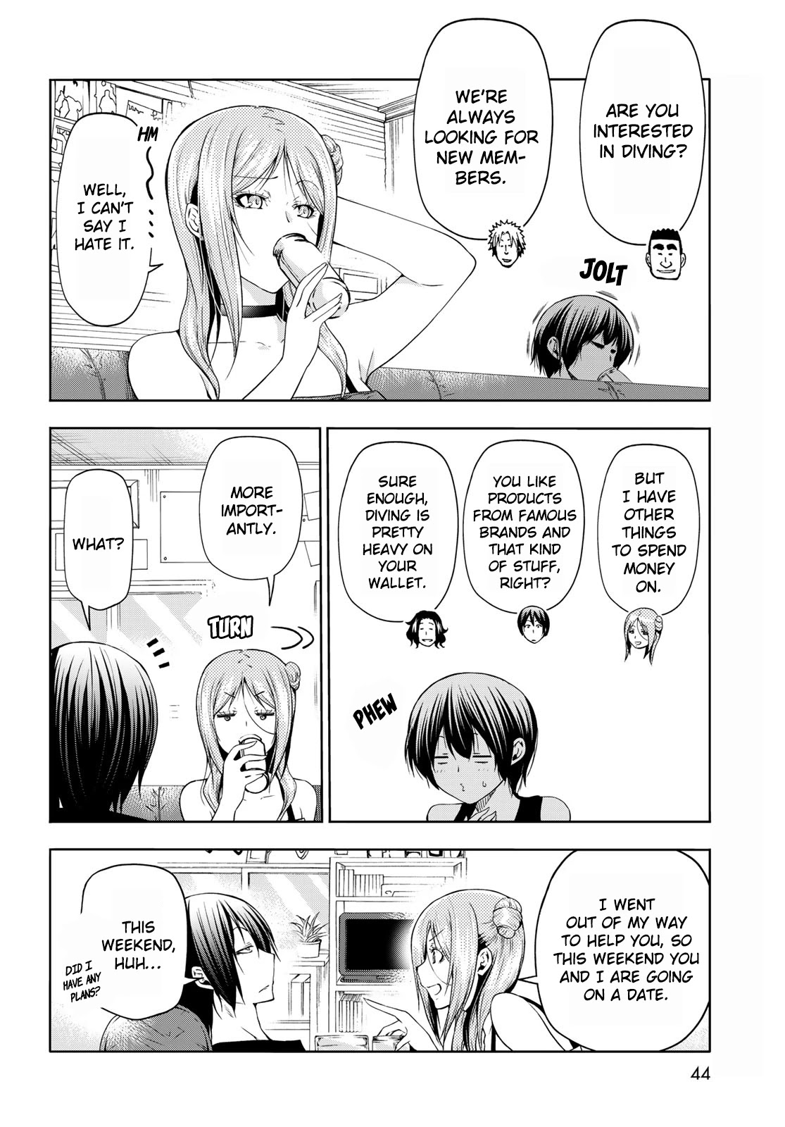 Grand Blue - Chapter 77: Catfight