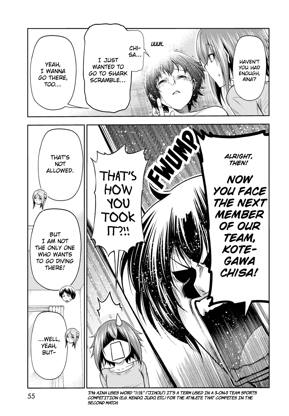 Grand Blue - Chapter 77: Catfight