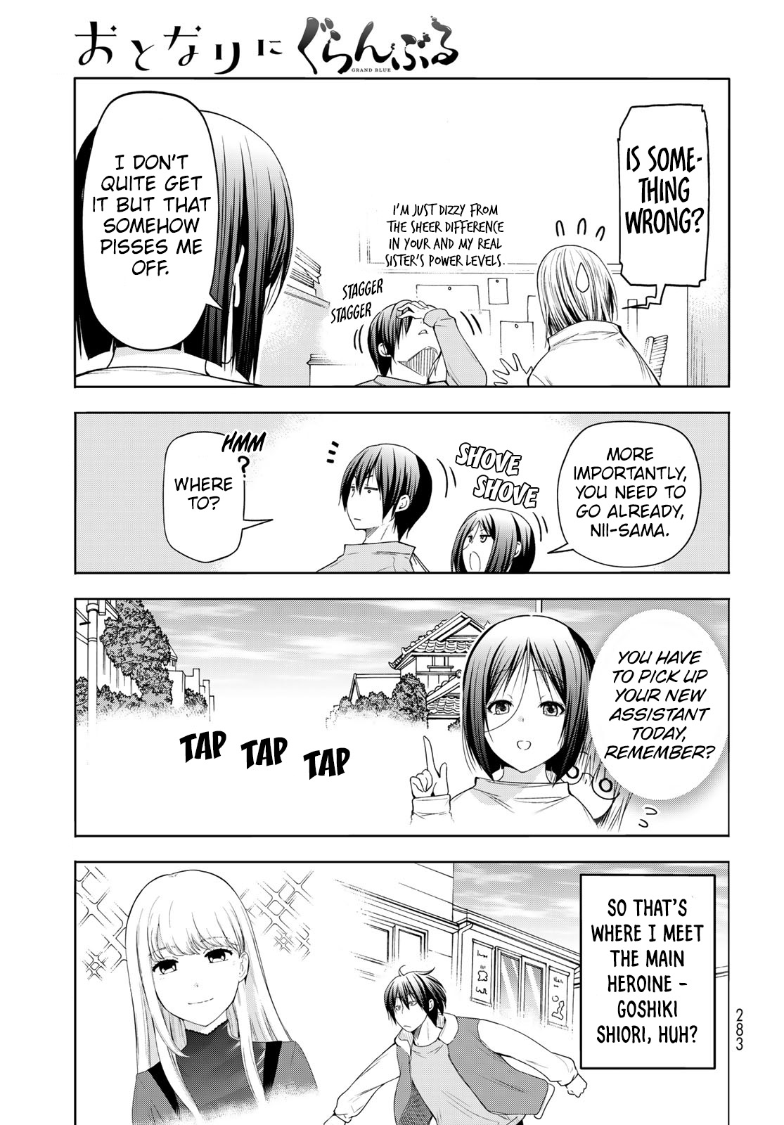 Grand Blue - Chapter 83.5: Grand Blue Next Door