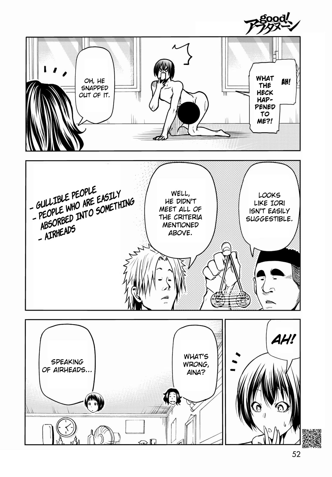 Grand Blue - Chapter 73: Loyalty Challenge