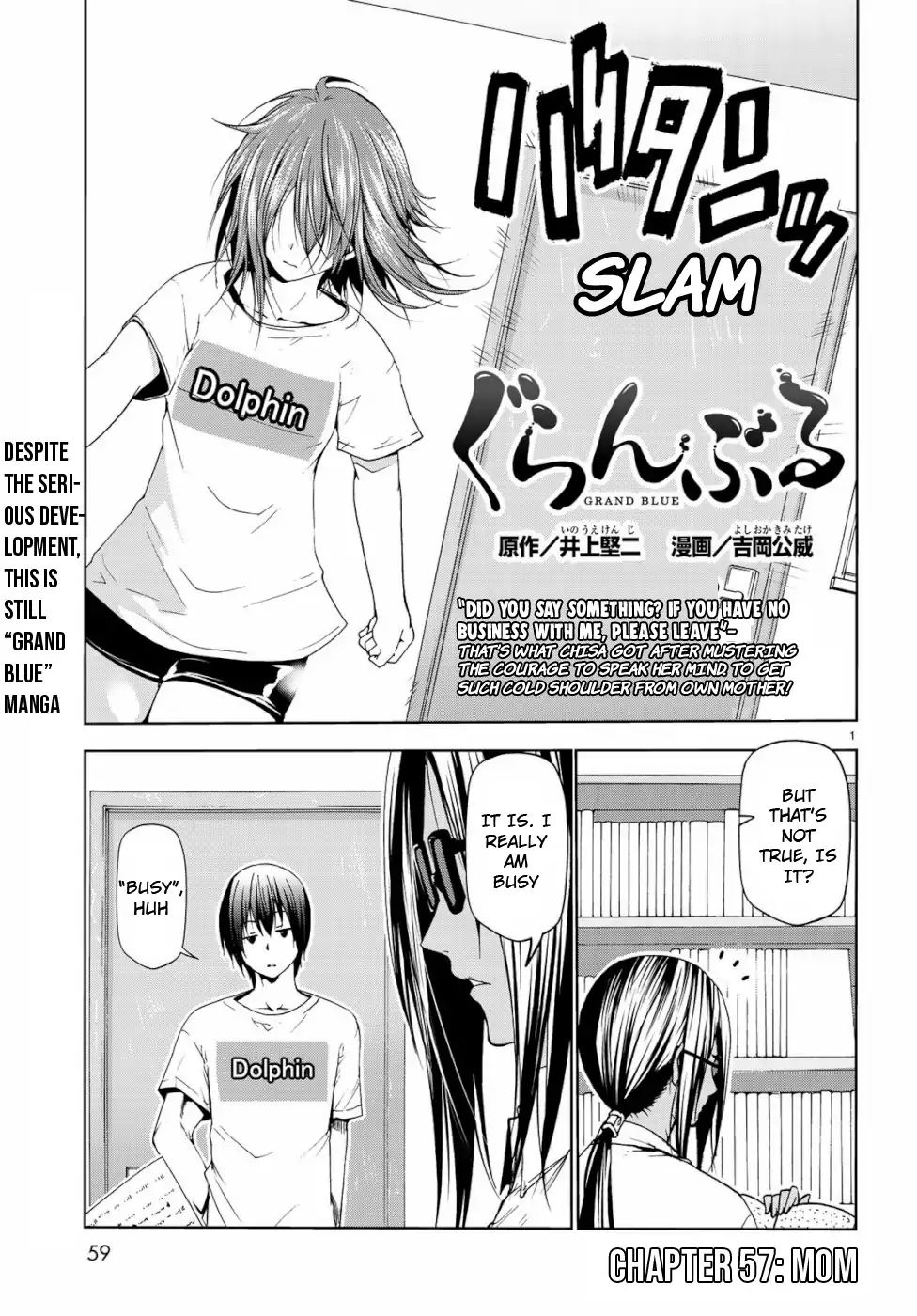 Grand Blue - Chapter 57: Mom