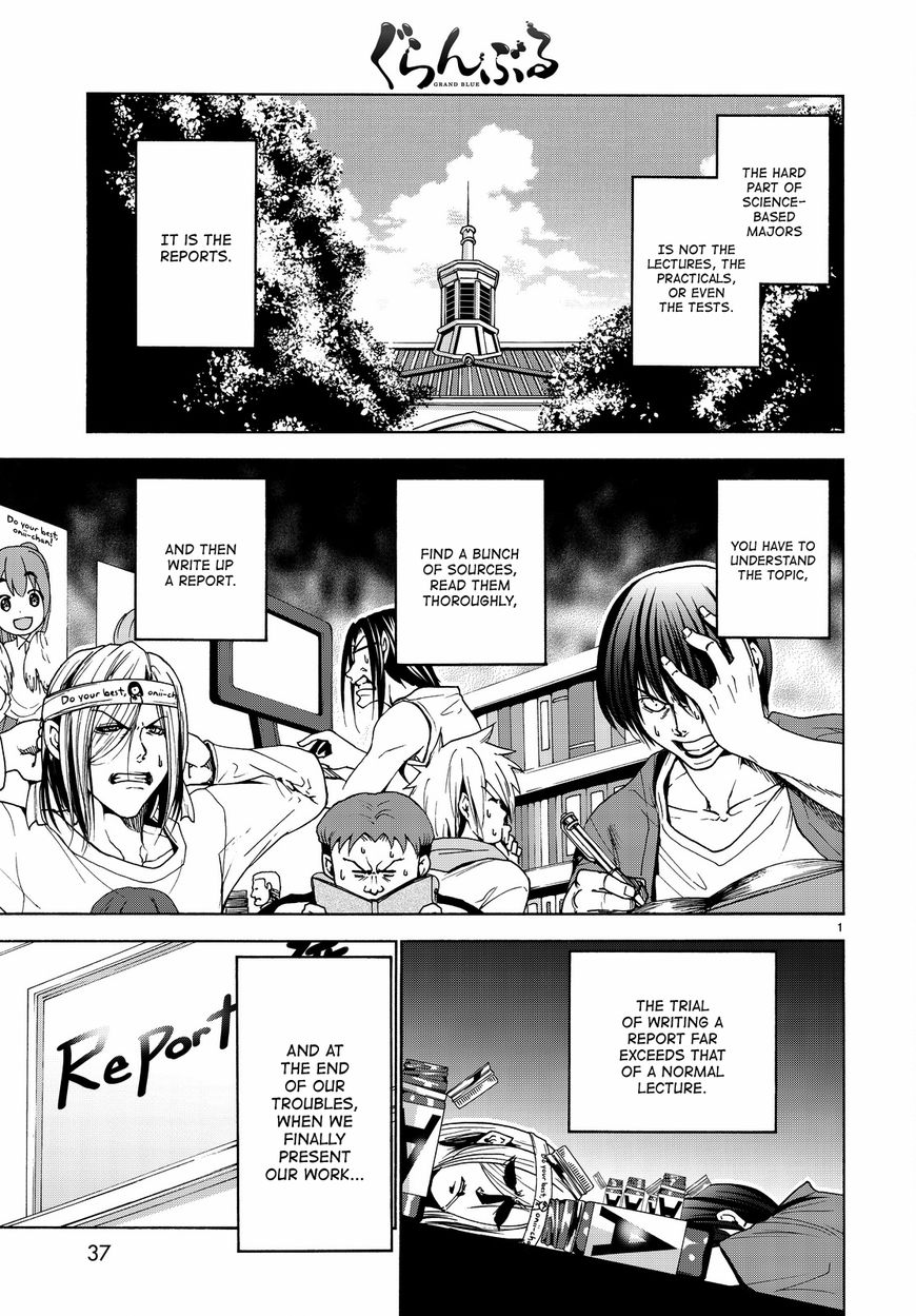 Grand Blue - Chapter 31 : A Classroom Scene