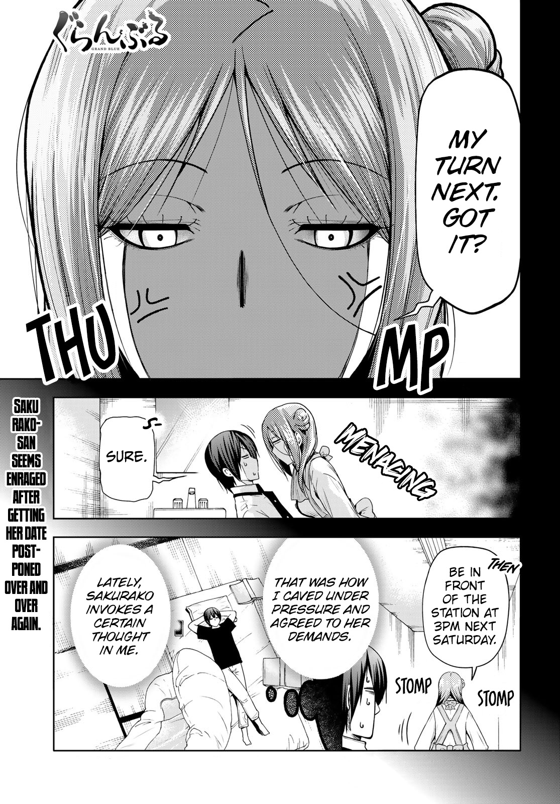 Grand Blue - Chapter 83: Serving Herself Up