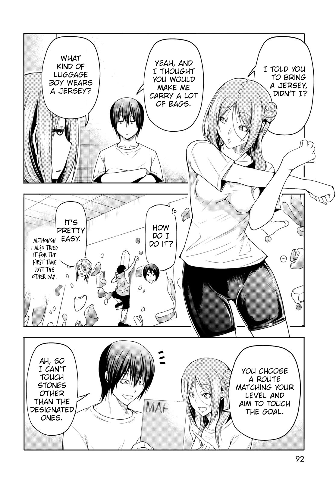 Grand Blue - Chapter 83: Serving Herself Up