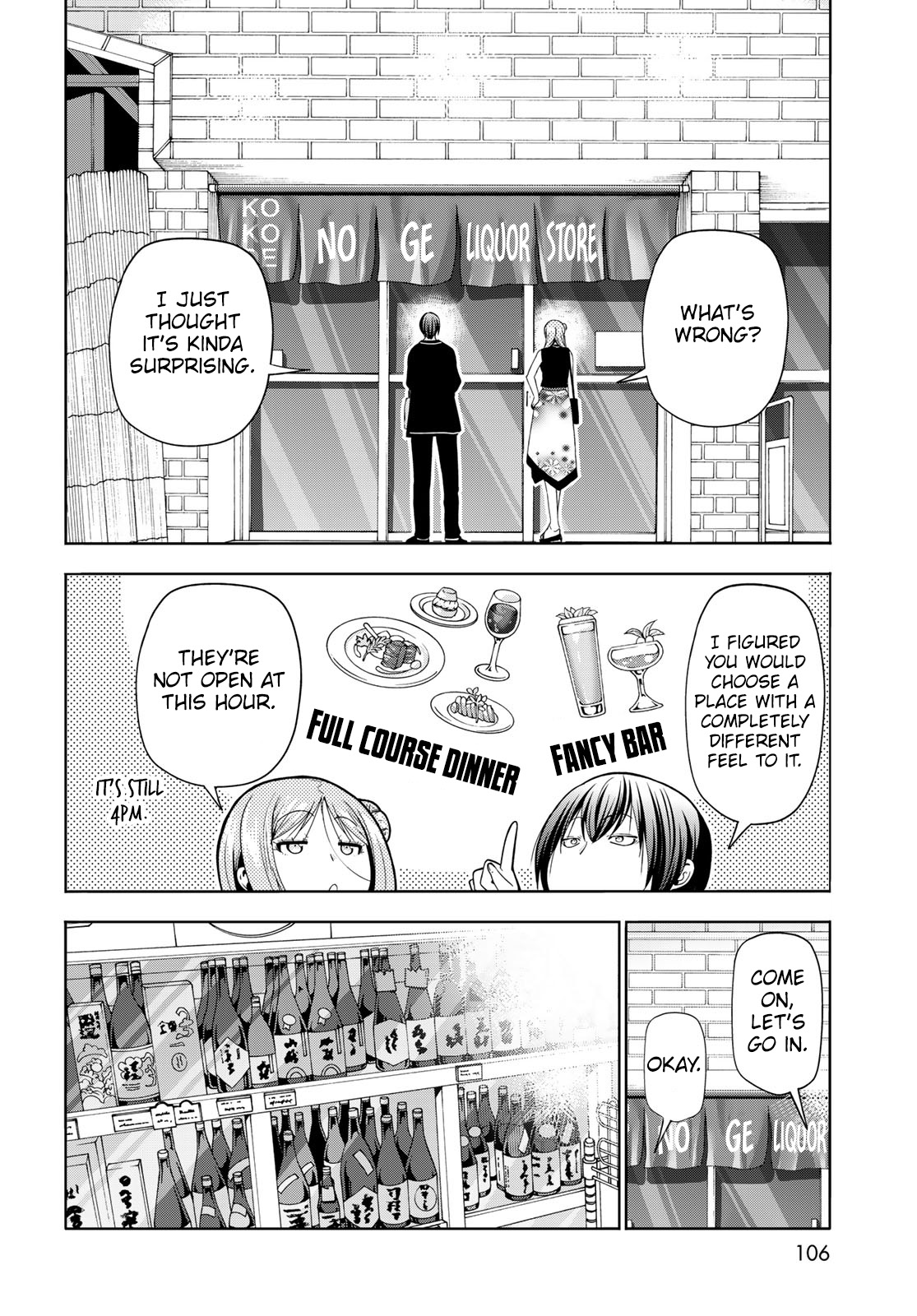 Grand Blue - Chapter 83: Serving Herself Up