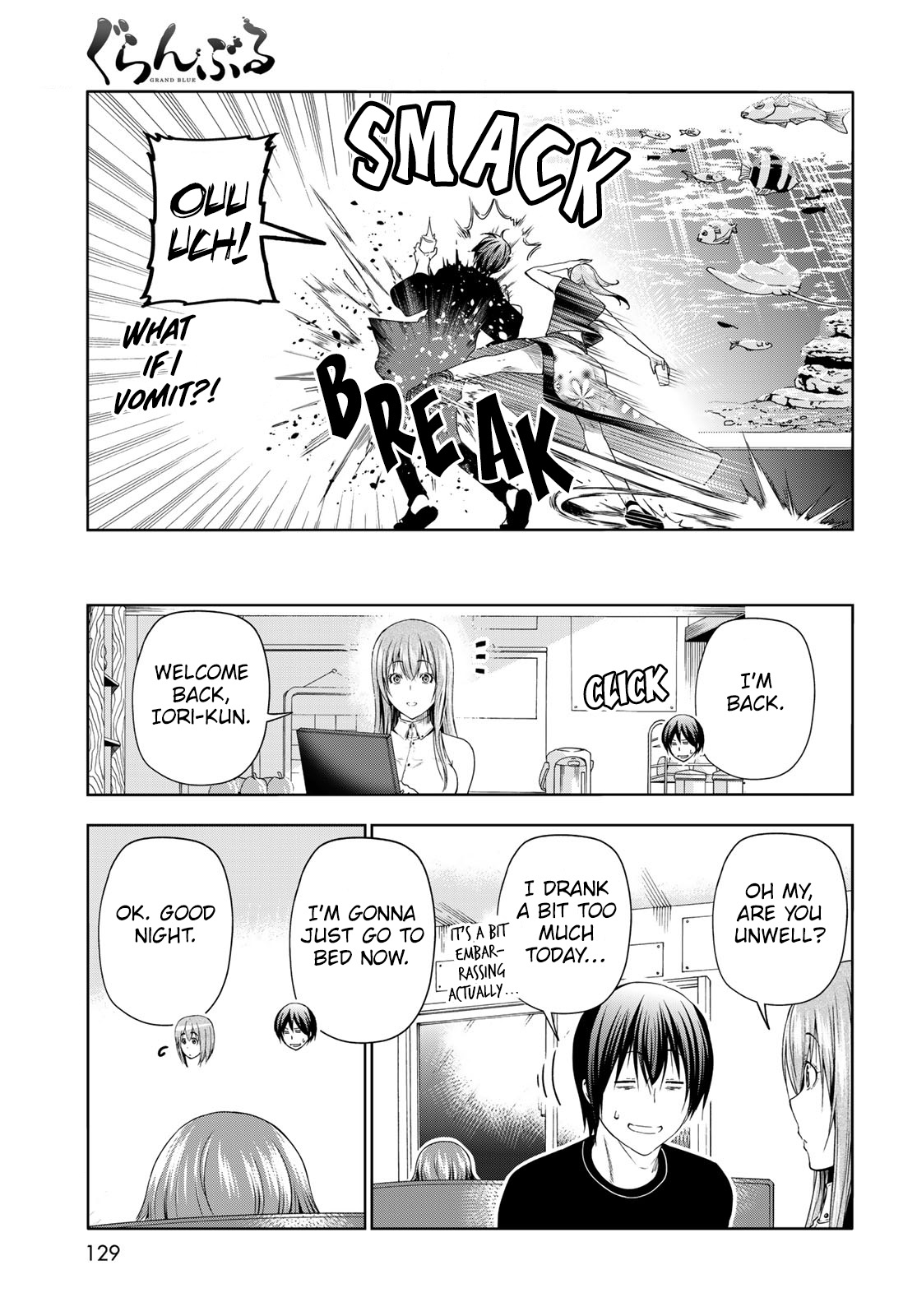 Grand Blue - Chapter 83: Serving Herself Up