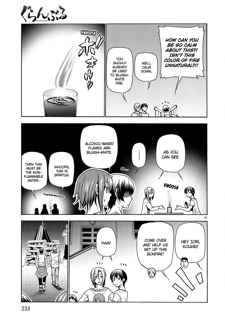 Grand Blue - Chapter 33 : School Camping For Adults