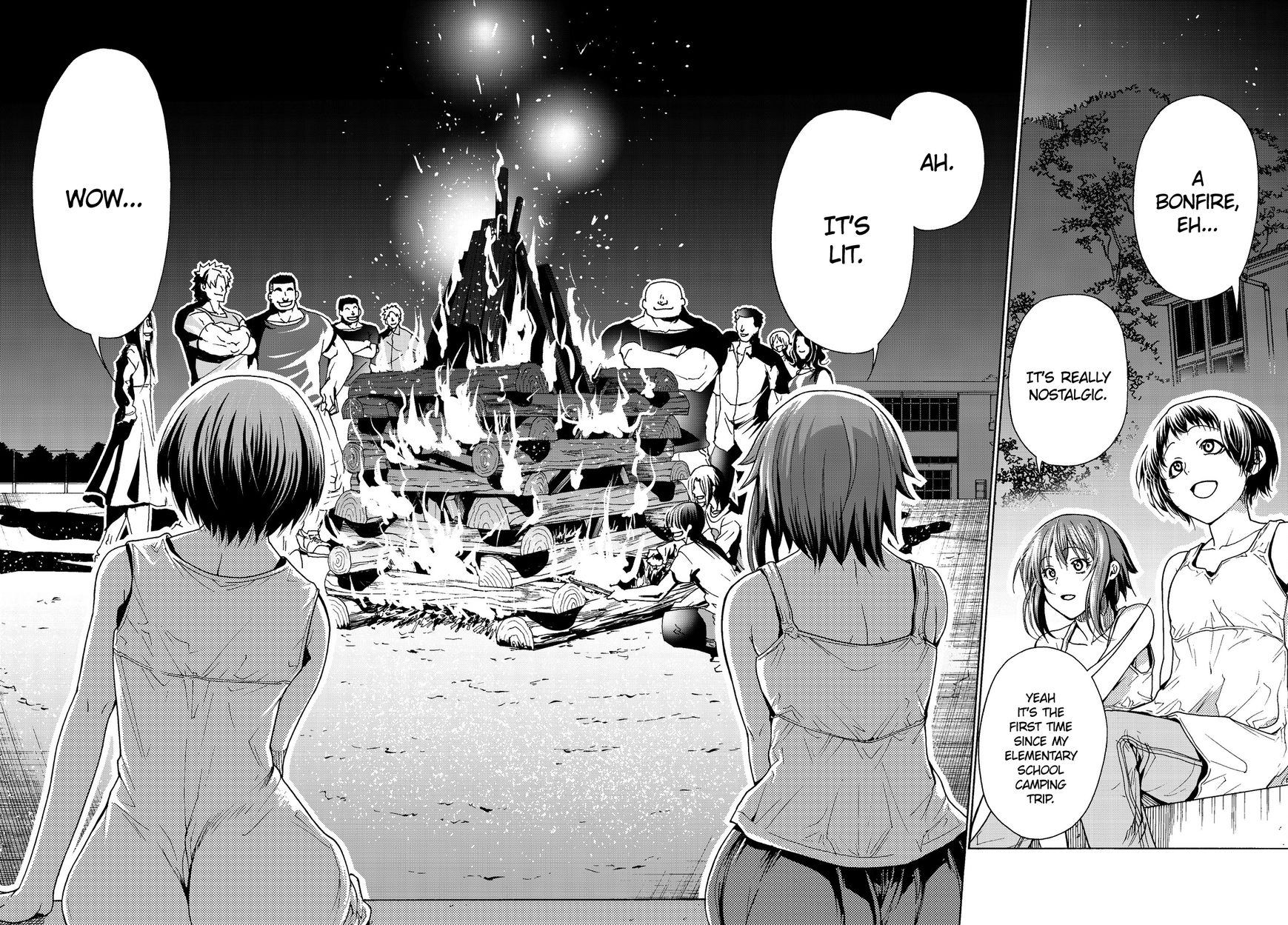 Grand Blue - Chapter 33 : School Camping For Adults