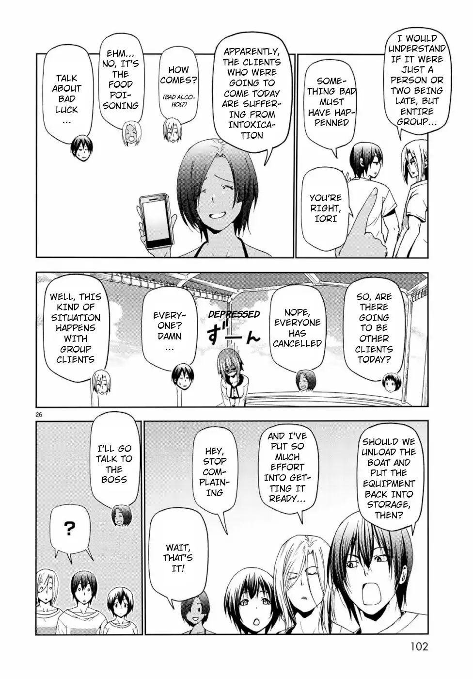 Grand Blue - Chapter 56: Fun Dive