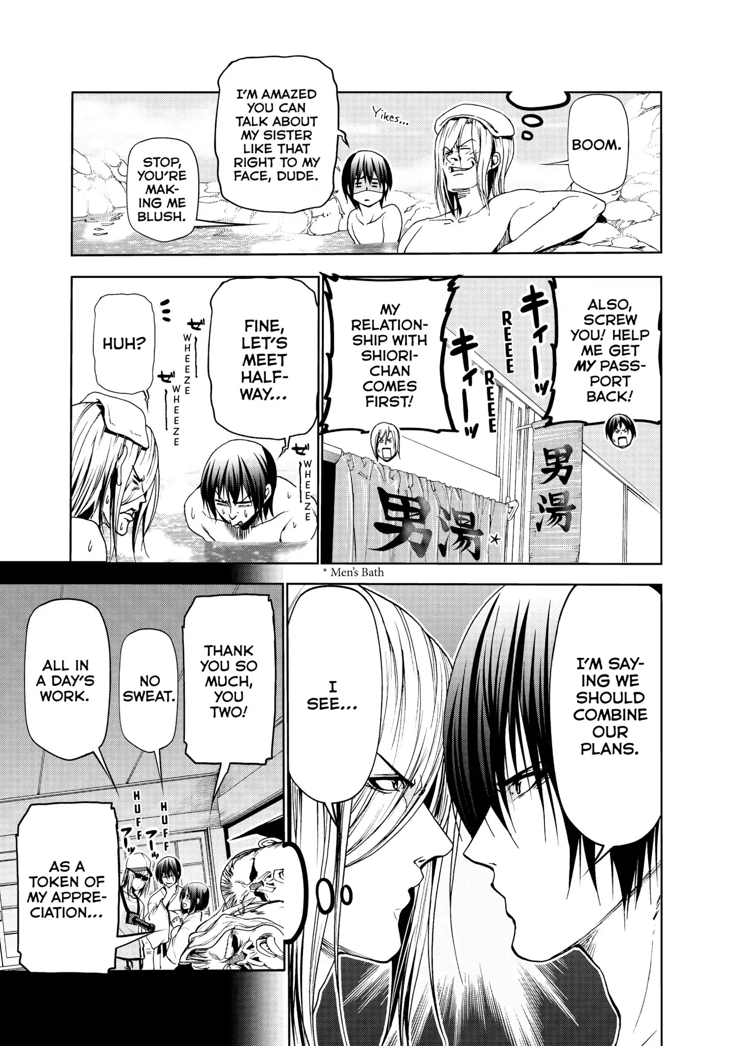 Grand Blue - Chapter 48: Saving Private Passport