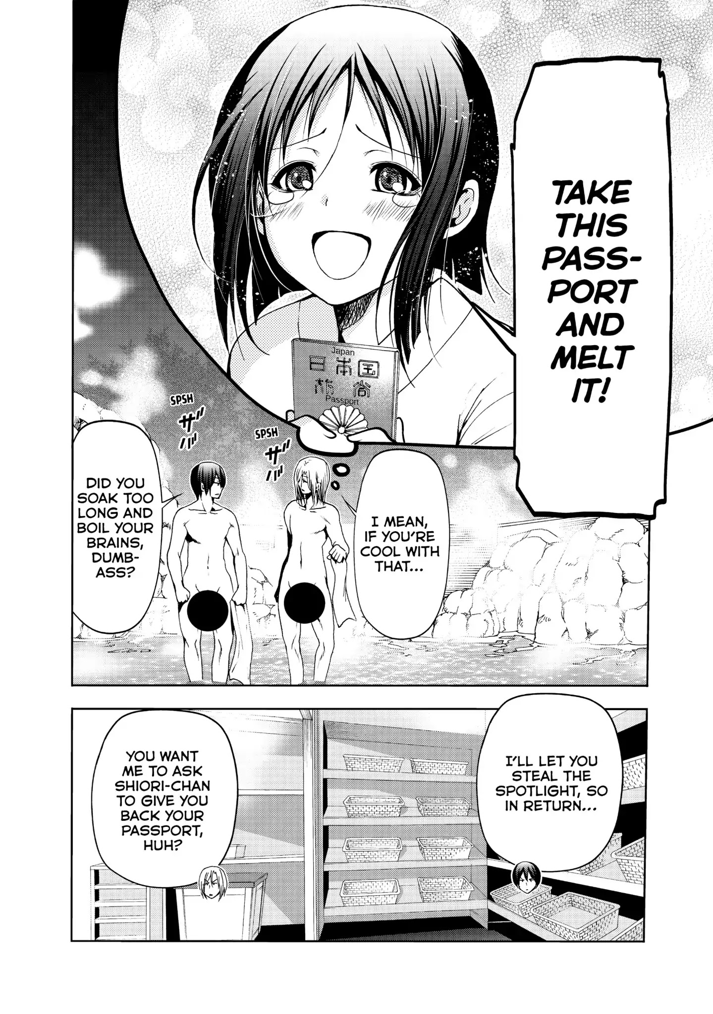 Grand Blue - Chapter 48: Saving Private Passport