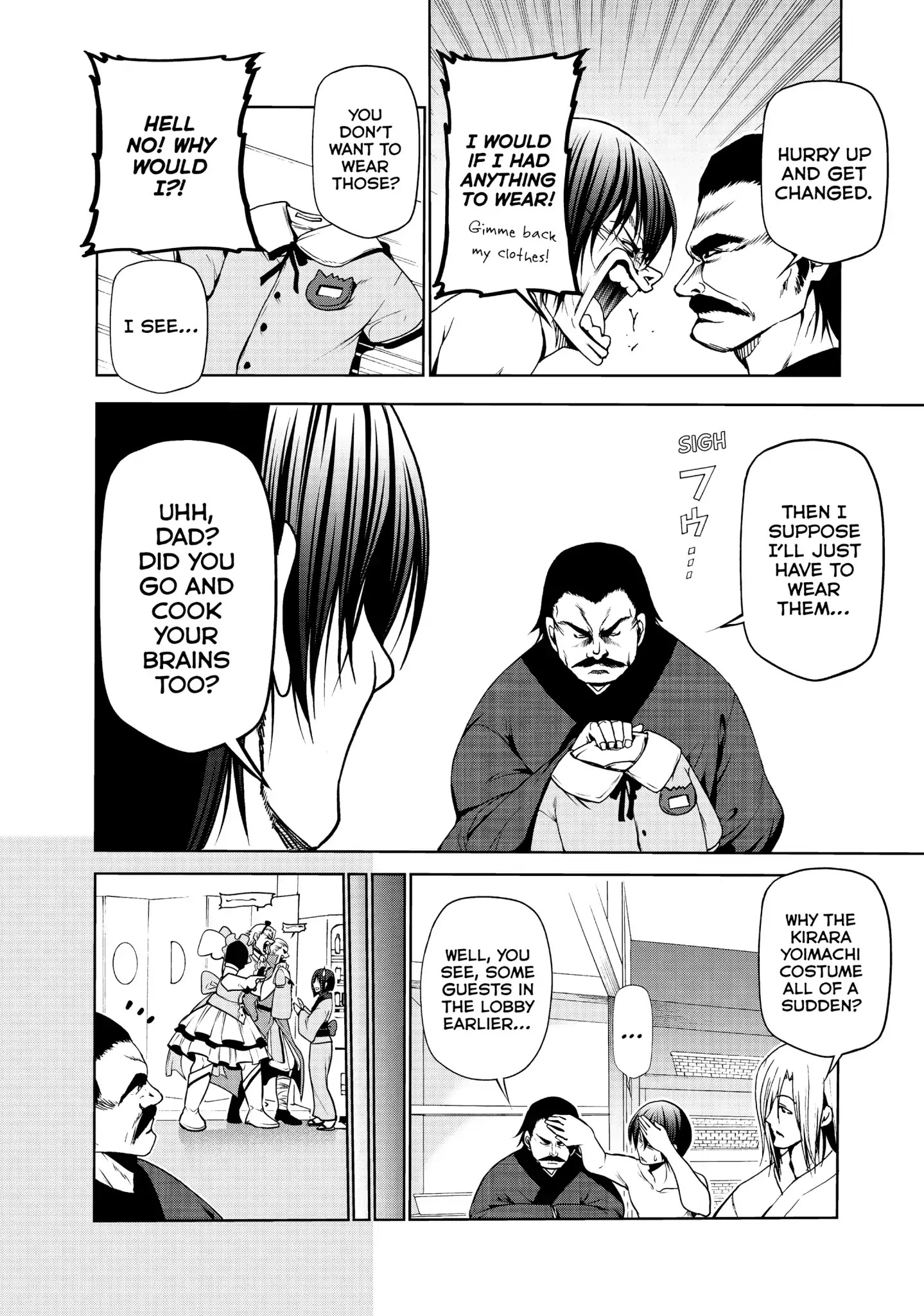 Grand Blue - Chapter 48: Saving Private Passport