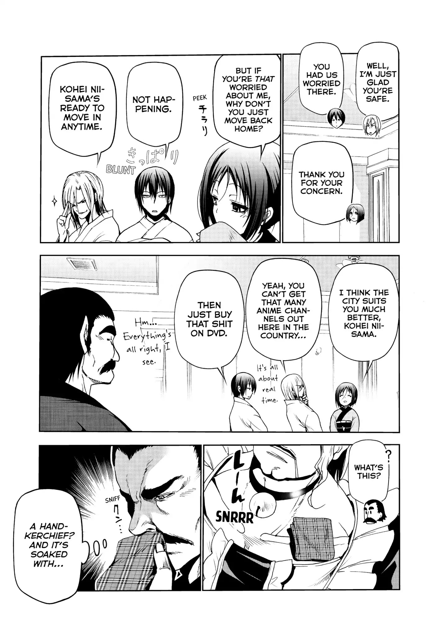 Grand Blue - Chapter 48: Saving Private Passport