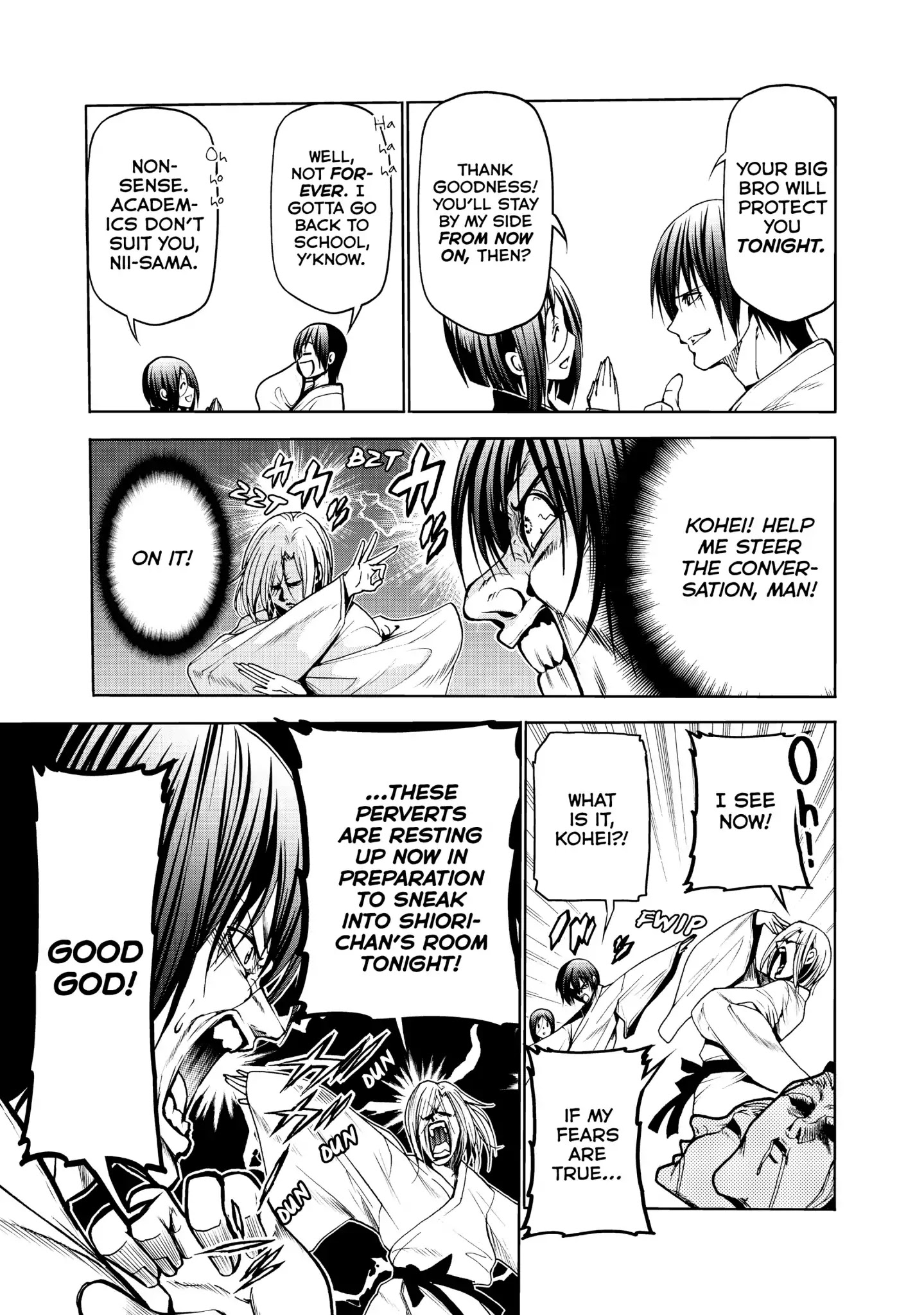 Grand Blue - Chapter 48: Saving Private Passport