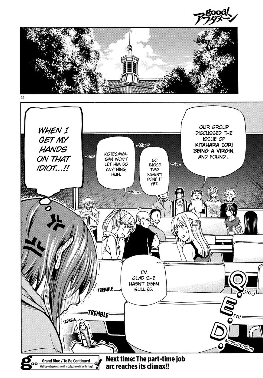 Grand Blue - Chapter 36.5 : Group Discussion