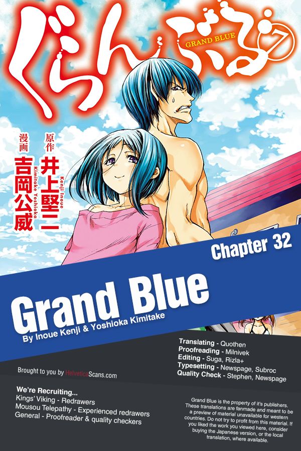 Grand Blue - Chapter 32 : The Charpy Impact Test