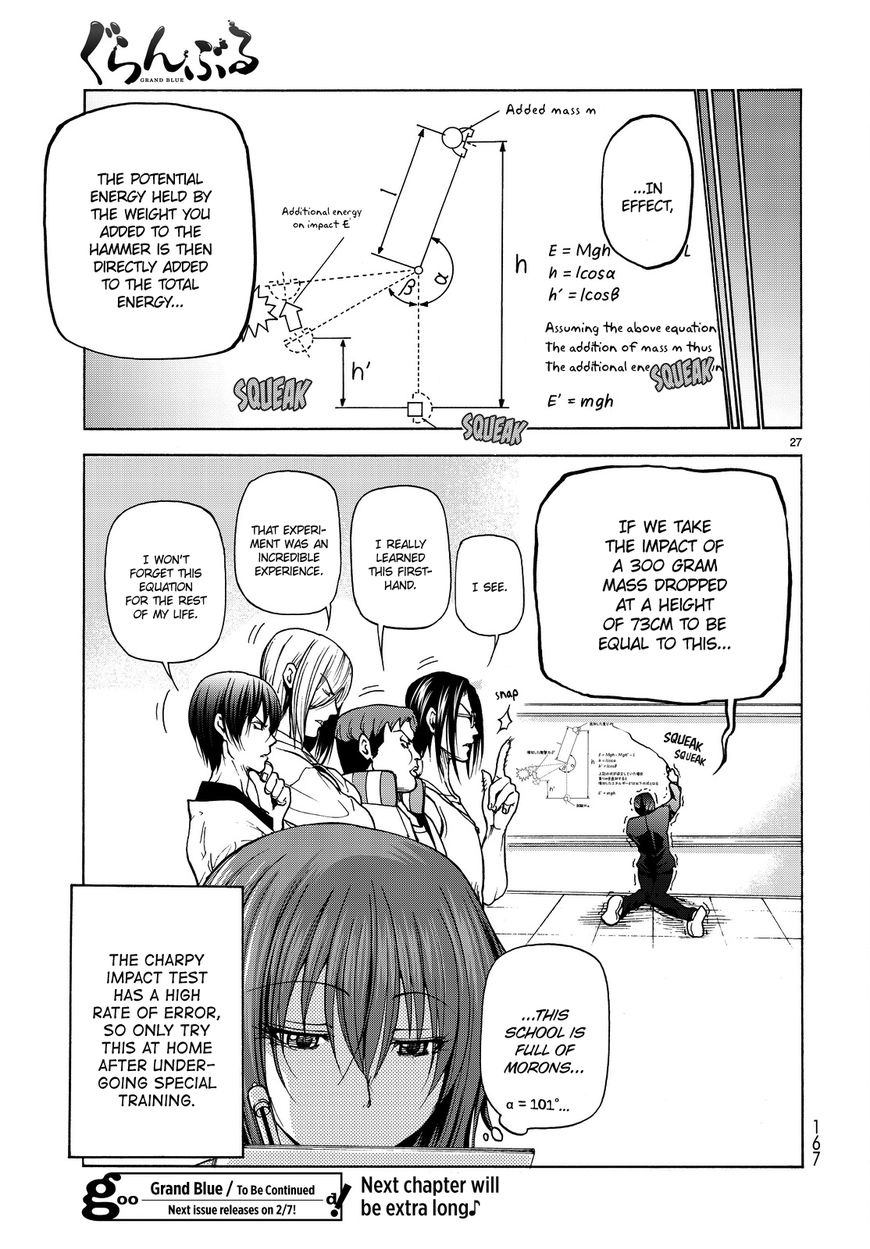 Grand Blue - Chapter 32 : The Charpy Impact Test