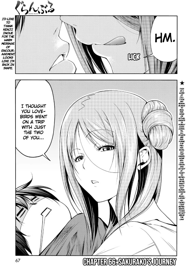 Grand Blue - Chapter 66: Sakurako's Journey